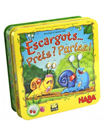 Escargots… Prêts ? Partez ! Jeu de société - Farfadet joueur