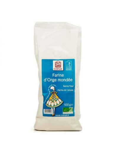 Farine d'orge mondé Celnat  500grs - Abcbio Marly