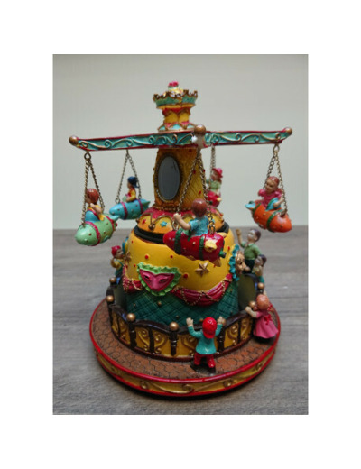 Boite à musique caroussel - Zen Deco