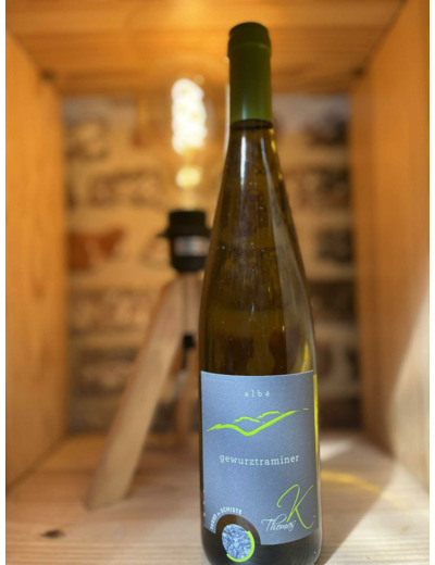 Vin blanc Alsace gewurztraminer 2022