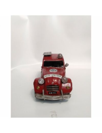 Miniature 2CV rouge