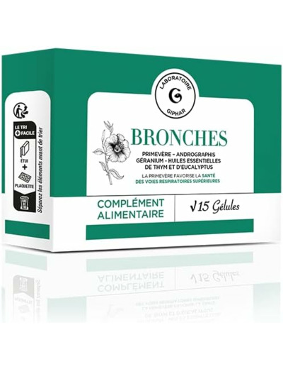 Giphar Bronches, complément alimentaire (30 gélules)