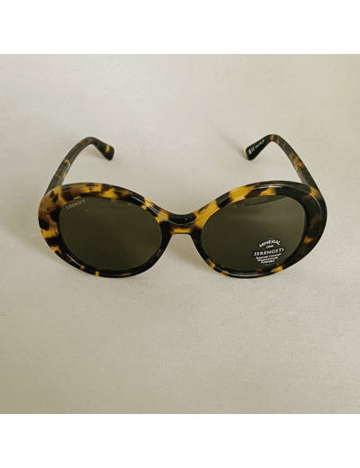 Lunettes de Soleil Bacall Mixte de la Marque Serengeti Coloris Shiny Tortoise Havana