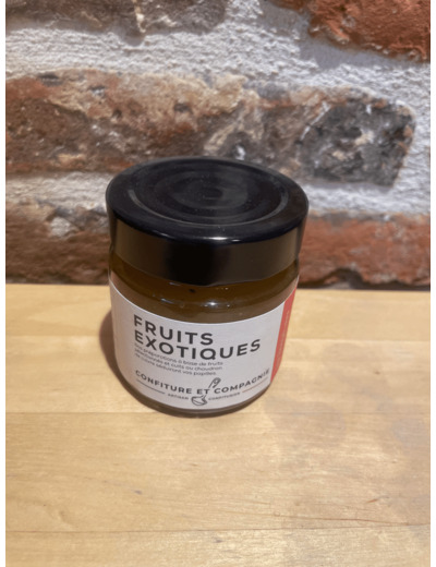 Confiture artisanale fruits exotiques