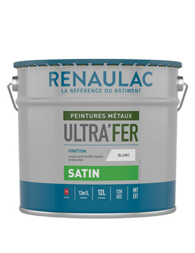 Peinture fer antirouille qualité professionnelle 1L RAL 7016 Gris Anthracite