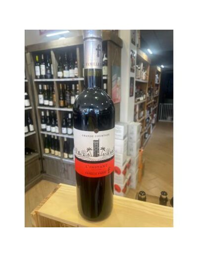 Vin rouge bio  -Languedoc- Grande Courtade - La cave du Château - Guise