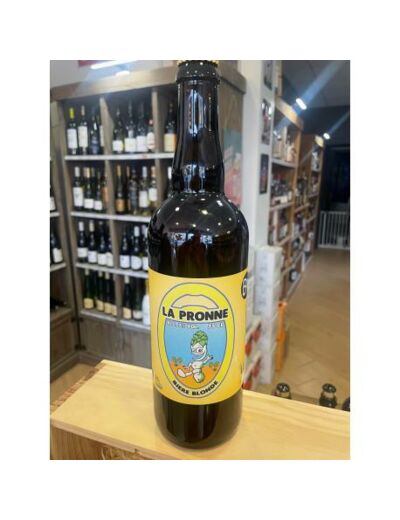 Bière blonde - La Pronne - La cave du château - Guise
