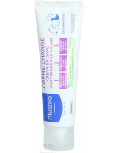 Mustela - Bébé crème change 1-2-3 - 50 ml