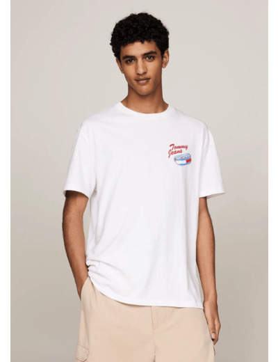 T-Shirt Tommy Jeans blanc