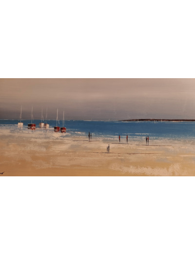 TABLEAU LA BAIE IV- 60X120 CM