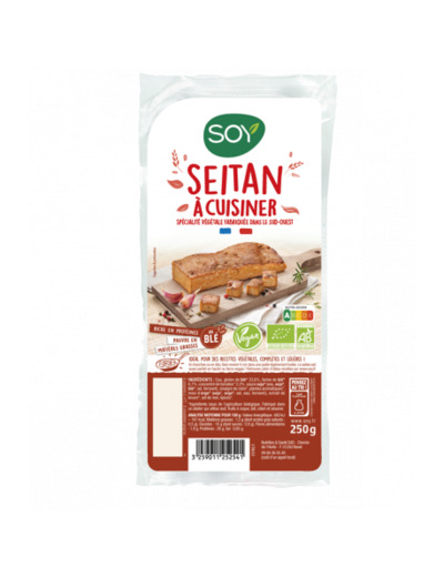 Seitan à cuisiner 250g - Abc Bio