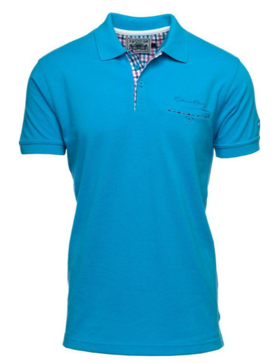 Polo Ethnic Blue bleu