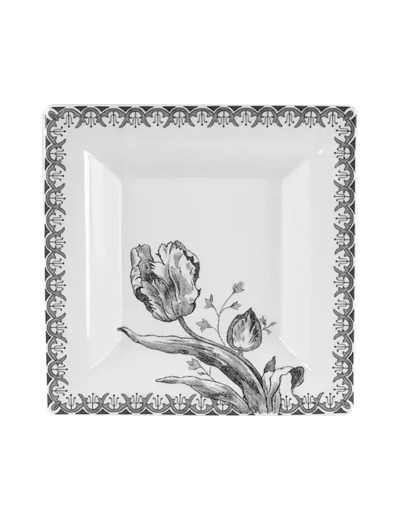 GRAND PORTE-CARTES - TULIPES NOIRES - 17 X 17 CM - POÉSIE - 17 X 17 CM -GIEN