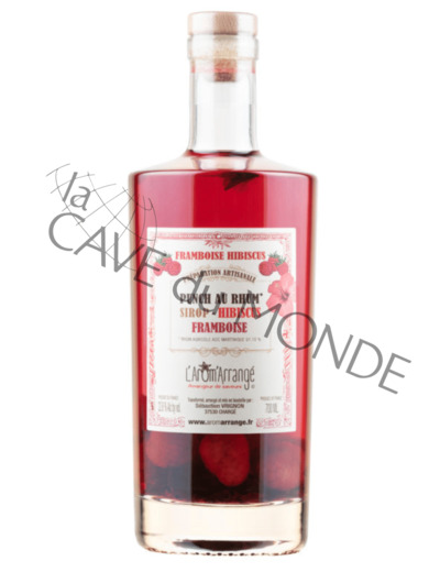 Rhum Arrangé Punch à la Framboise Hibiscus 22,8° 70cl