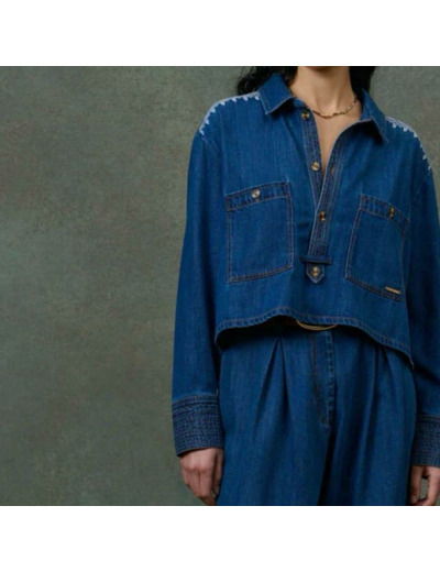 BLOUSE ILAYANA STONE - LOUISE MISHA