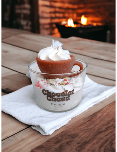 Bougie Verrine Chocolat chaud