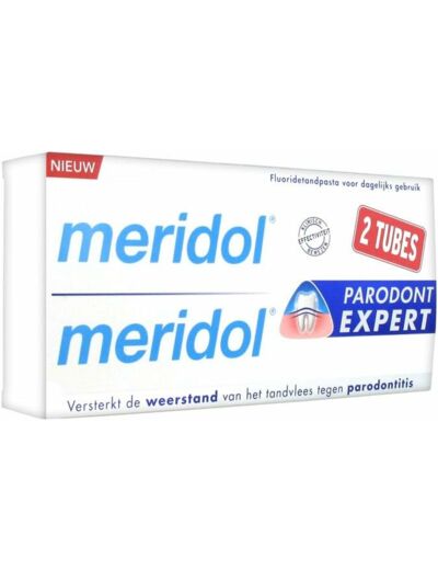 Meridol Parodont Expert Dentifrice Lot de 2 x 75 ml Sans saveur 75 ml (Lot de 2)