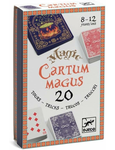 Djeco - Magic Cartum Magus 20 tours de magie - DJ09961