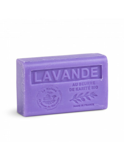 Savon au beurre de karité bio - Lavande