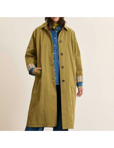 TRENCH DEPERLANT VANCOUVER KAKI - GARANCE