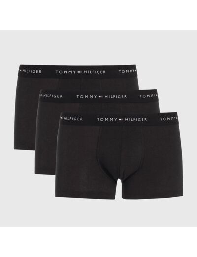 Lot de 3 boxers Tommy Hilfiger noirs