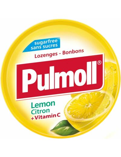 Pulmoll | Pastilles Pulmoll | Depuis 1946 (Citron)