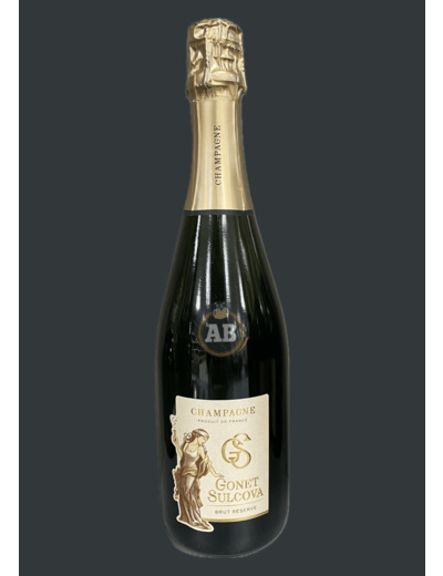 CHAMPAGNE GONET SULCOVA BRUT RESERVE 75CL 12,5°