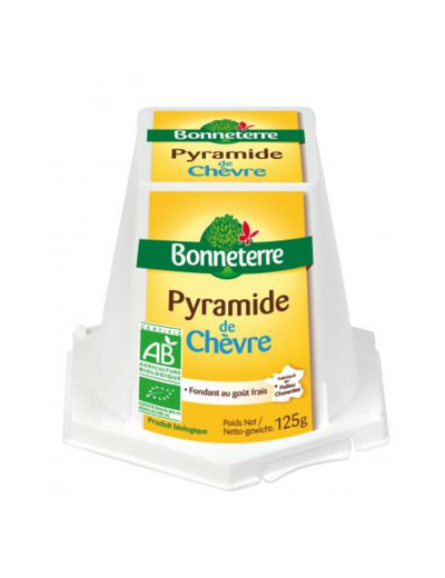 Pyramide de chèvre 125g - Abc bio