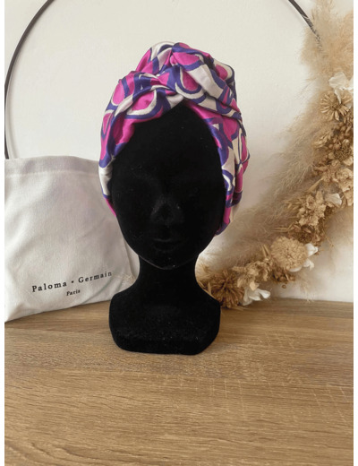 Turban Jacquard Violine