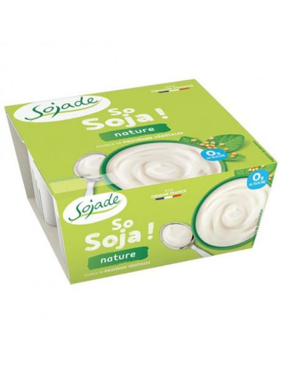 Sojade nature bifidus 4x100g - Abc Bio