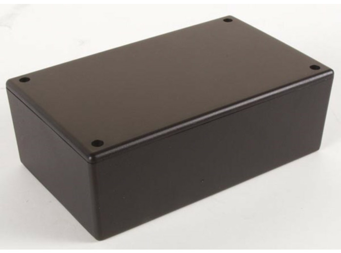 COFFRET PLASTIQUE - NOIR 160 x 95 x 55mm
