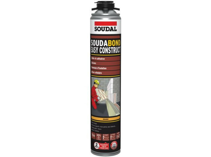 Soudal - Mousse pistolable Soudabond Easy Construct