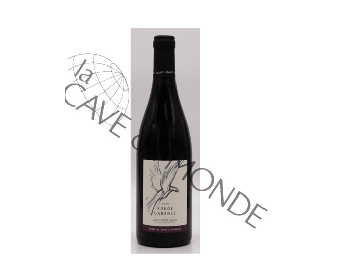 Hommage Dom Rouge Garance Côtes du Rhône Villages Bio 2019 14° 75 cl