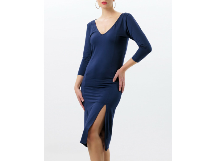 Taya - Robe de danse bleue fendue - Werner Kern