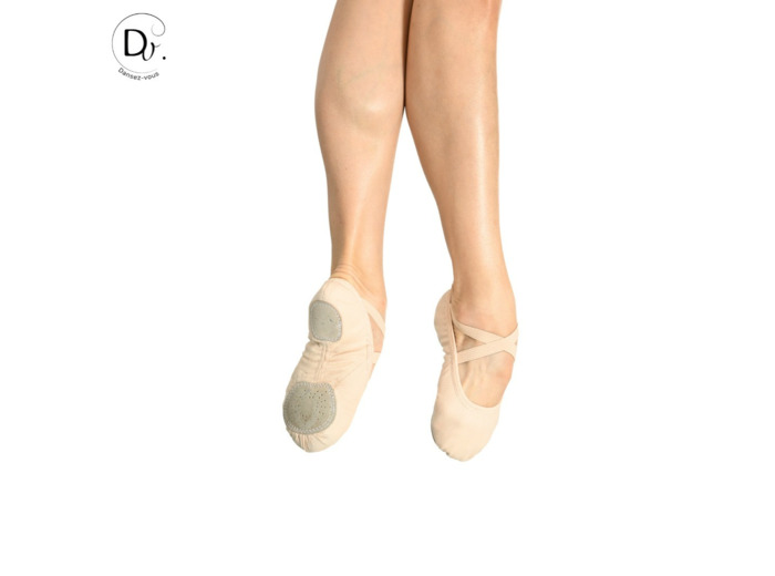 Maya - Demi-pointes toile élastiquée 4D - Dansez-Vous