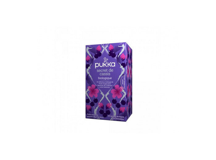 Tisane secret de cassis BIO PUKKA