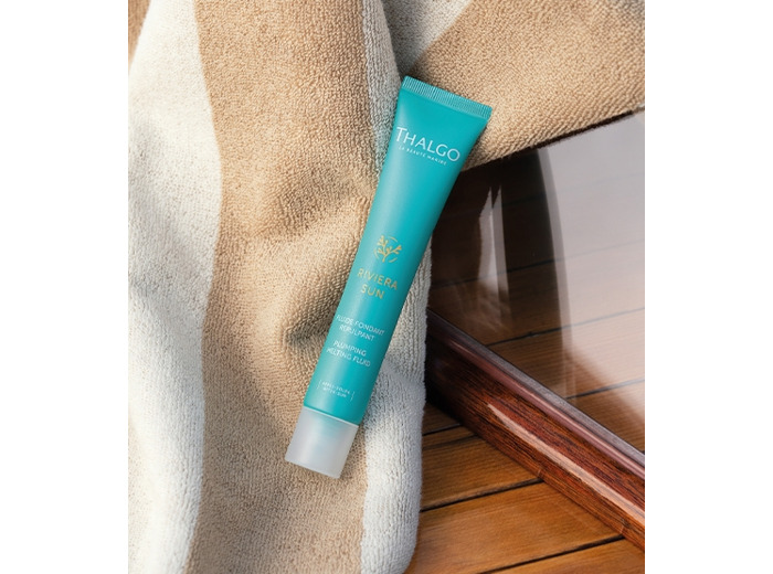 Fluide fondant repulpant après soleil Riviera Sun Thalgo-Algue Marine.