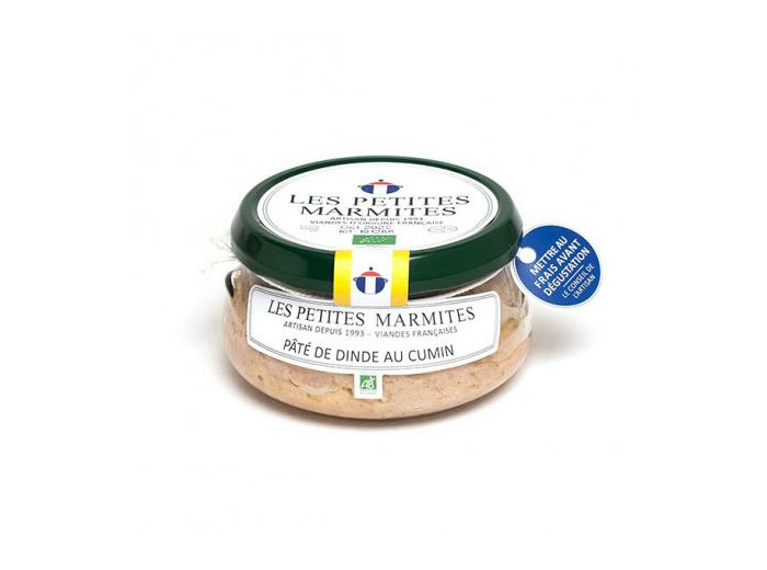 Pâté de dinde au cumin 150g - Abc bio