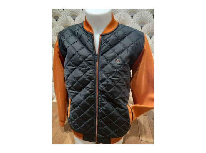 veste rouille et marine Maxway