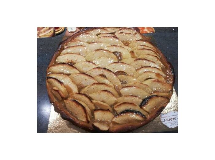 Tarte Pommes compote - Boulangerie Patisserie La Craquan'Tine à Marly