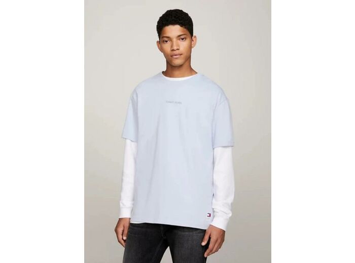 T-Shirt Tommy Jeans bleu