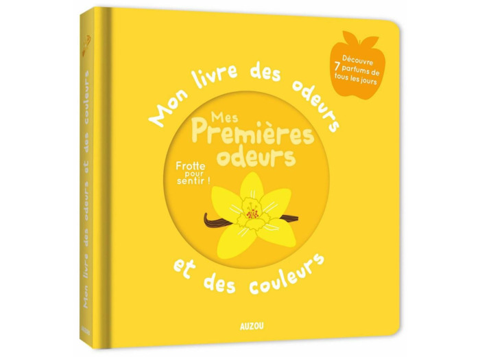 Mon livre des odeurs et des couleurs - JM