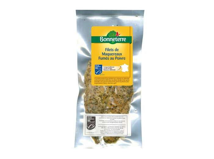 Filets de Maquereaux fumés au poivre 200g - Abc Bio