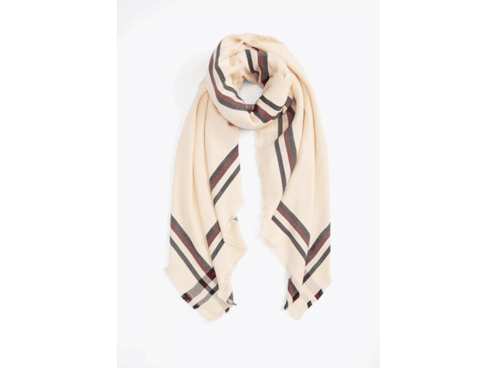 Echarpe femme Tommy Hilfiger beige