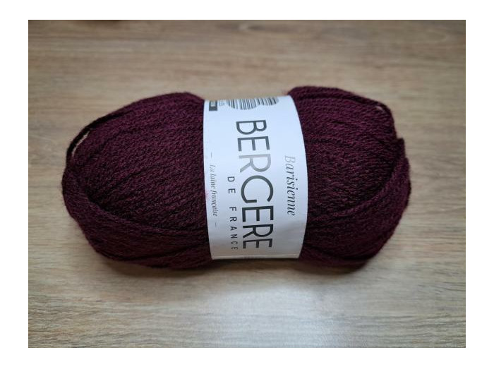 Pelote de laine Barisienne Bordeaux