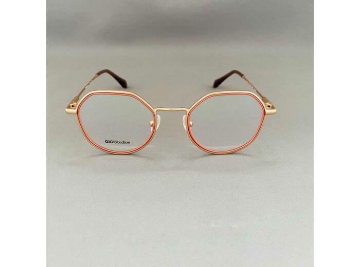 Lunettes de Vue Enfant Modèle Abie de la Marque Gigi Studios Coloris Rose / Gold