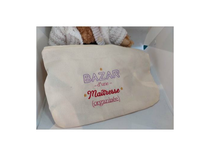 Trousse "bazar de maitresse" - année 2023 - les créations de marele - Tergnier