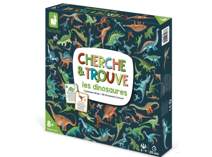 Cherche et trouve les dinosaures - Maman et bébé