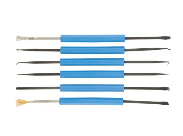 Kit de nettoyage de soudure pour un nettoyage rapide et sûr, 6 pieces