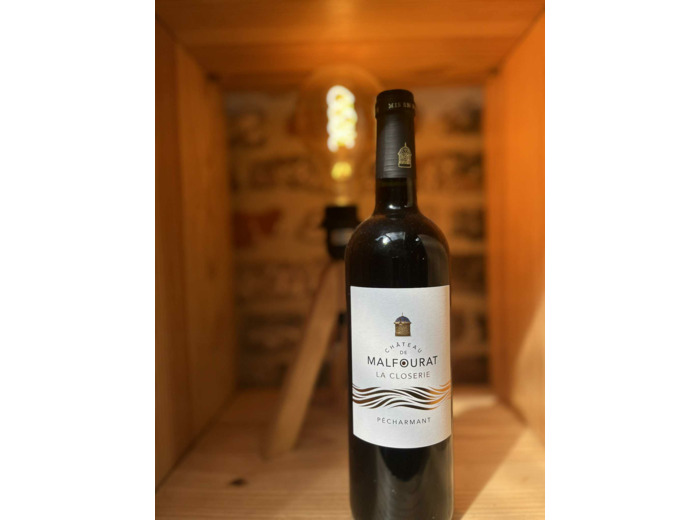 Vin rouge la Closerie Pécharmant 2022